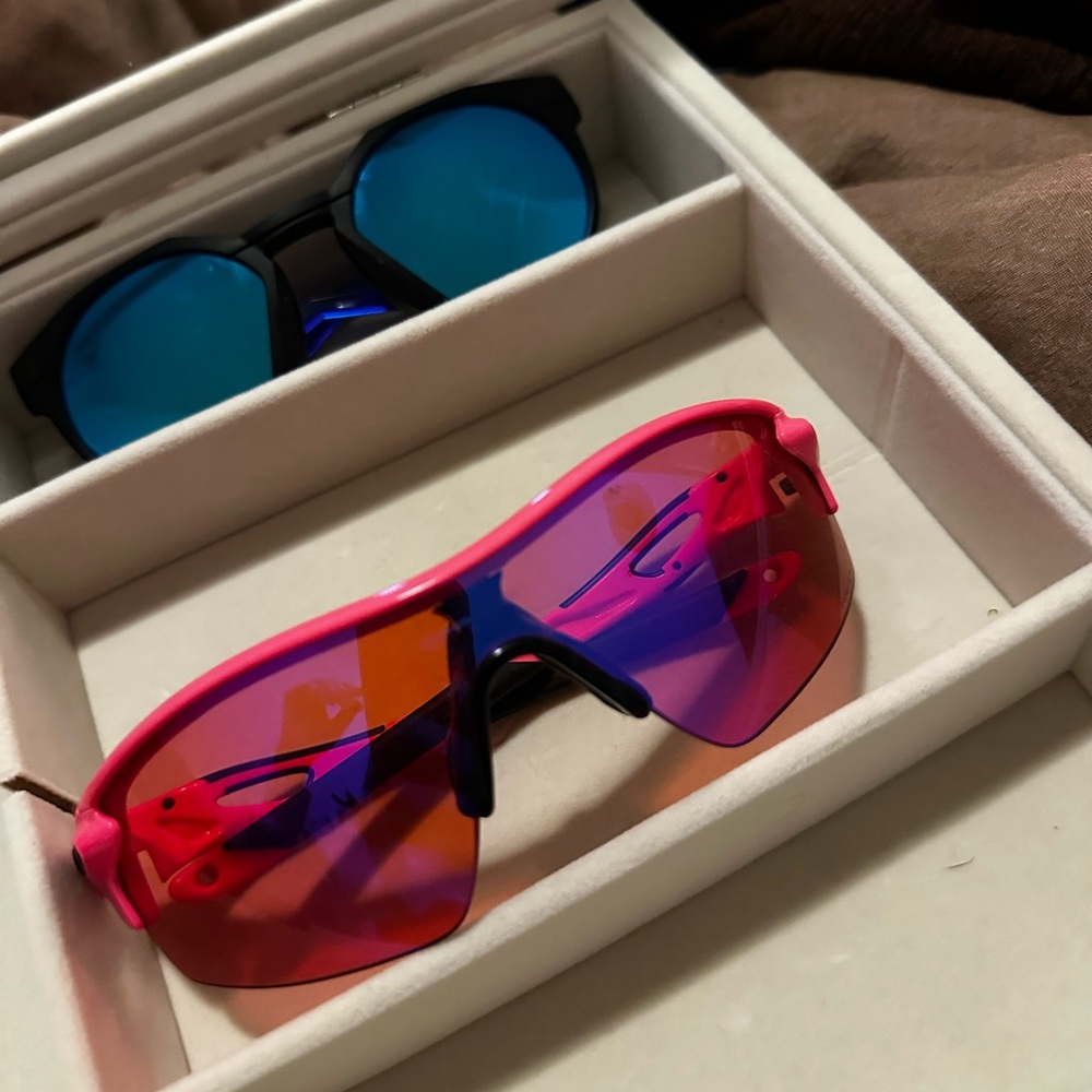 Hot Pink Oakleys